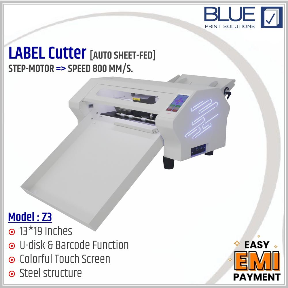 Auto Sheet Fed Label Cutter (Step Motor - Speed 800mm) - Cutting Area: 483*330mm (13*19 Inches) Square Millimeter (Mm2)