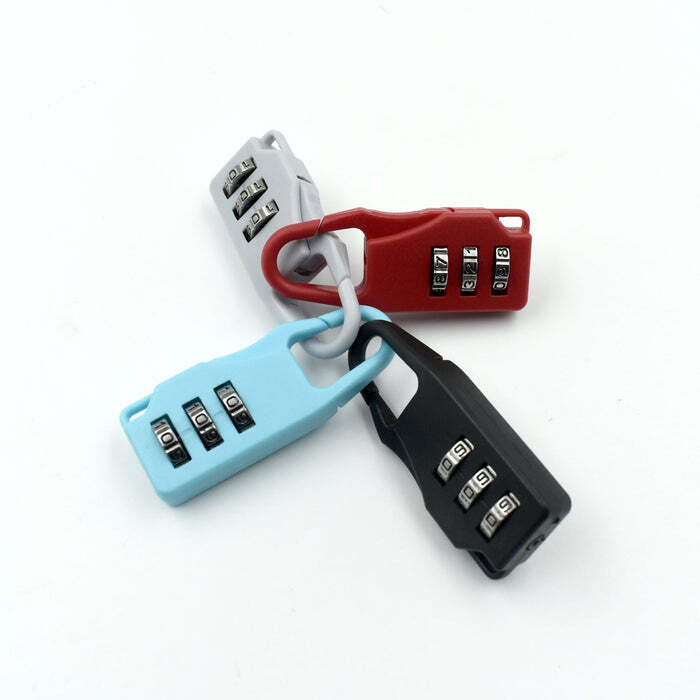 3 Digit Luggage Lock And Tools Used