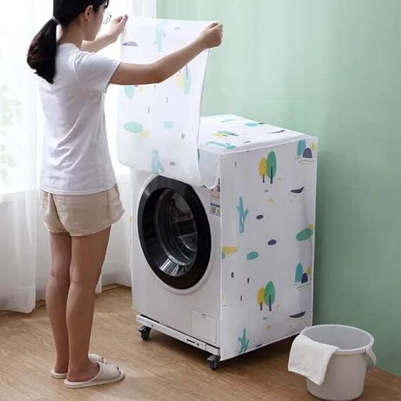 Mitsico Front Load Washing Machine Cover - Multicolor Single Cavity | Dust Proof And Waterproof Design To Protect Against Particles And Rust