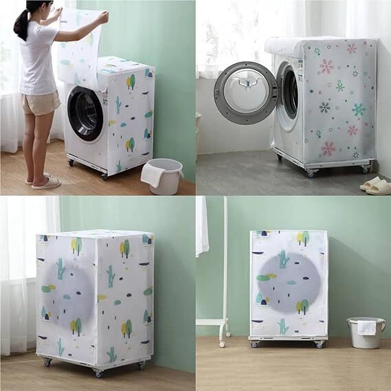 Mitsico Front Load Washing Machine Cover - Multicolor Single Cavity | Dust Proof And Waterproof Design To Protect Against Particles And Rust
