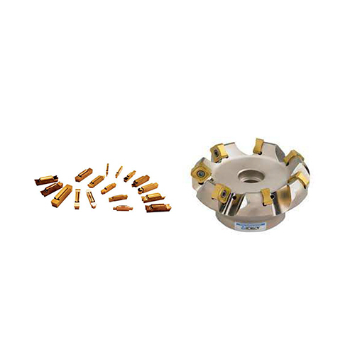Insert Type Milling Cutter - High-quality Steel, Various Sizes Available | Powder Coating, Hardness Rated For Tough Materials