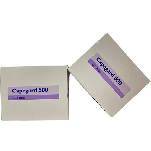 500mg Capegard Capecitabine Tablets - Origin: India