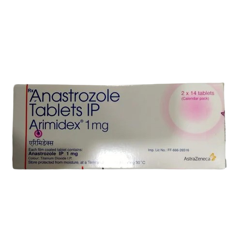 1mg Anastrozole टैबलेट्स IP