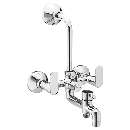 Silver Slim 3 In 1 Wall Mixer