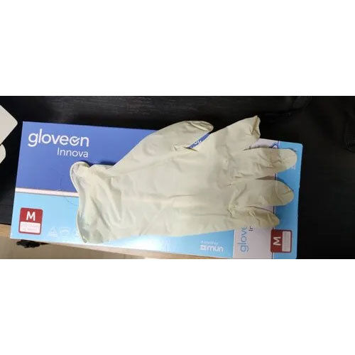 White Gloveon Latex Examination Powder Free Gloves