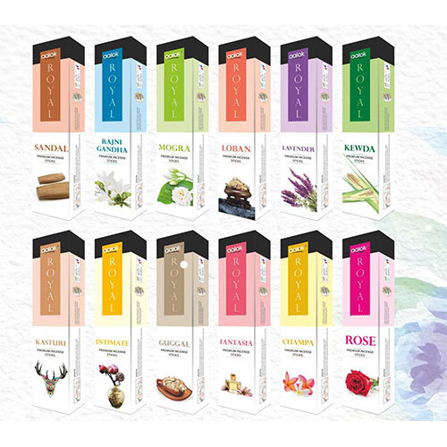 आलोक रॉयल सीरीज प्रीमियम अगरबत्ती