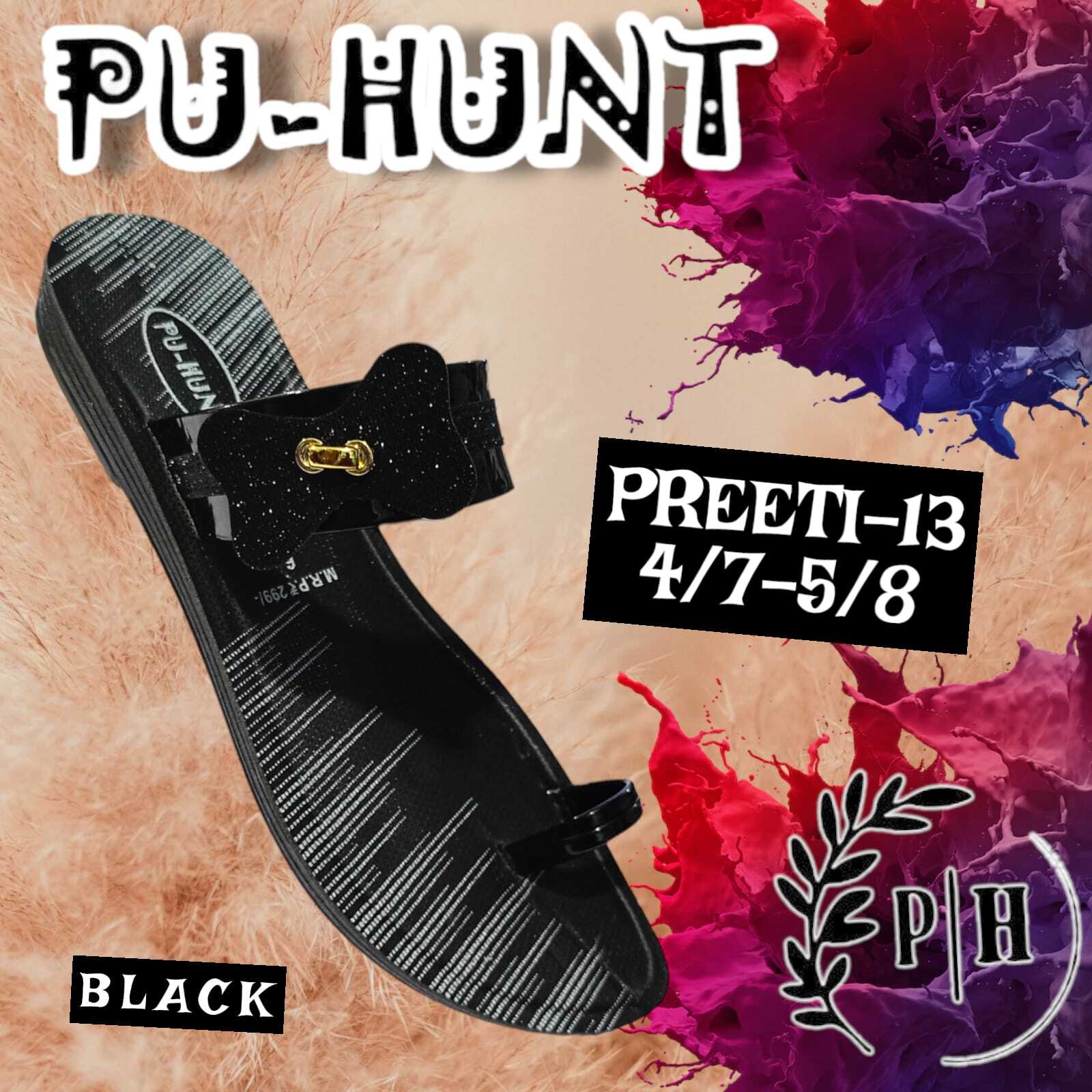 Preeti Slipper-13 - Pu Material, Ladies Fancy Style | Stylish Design, Comfortable Fit, Ideal For Casual Wear