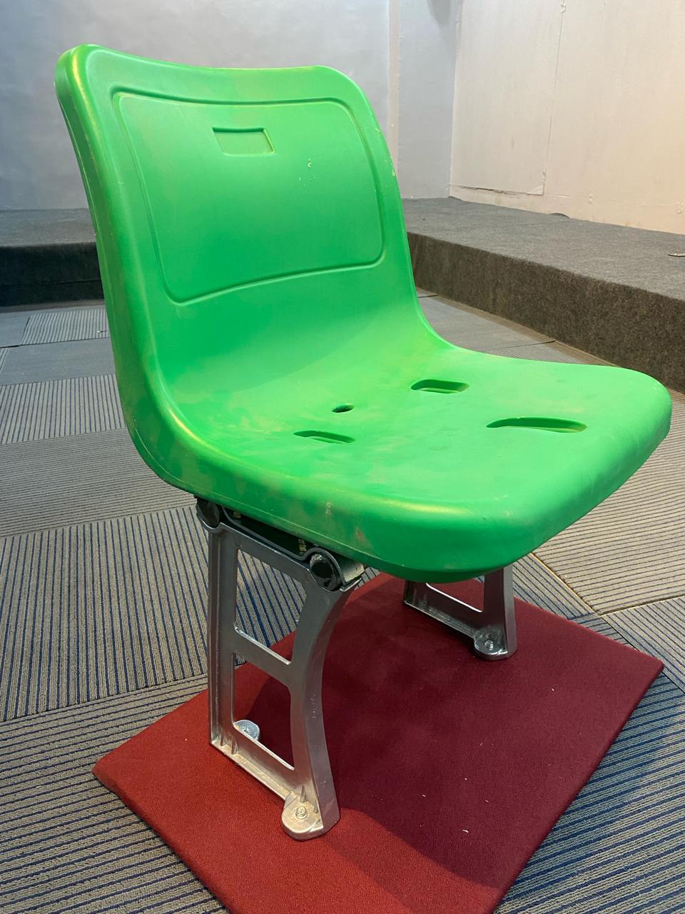 Stadium Seating Chair - Hdpe & Aluminum Die Casting, Uv Resistant, Comfortable, Durable, Easy To Clean, Lightweight, Stackable, Weatherproof