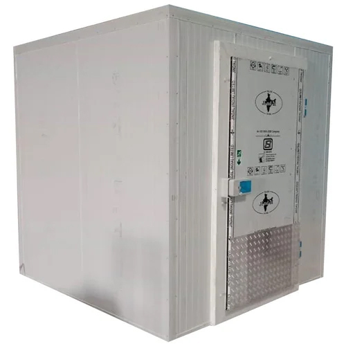 Ice Cream Cold Storage Room - 12x10x10 Feet, GI Body Material, 5 Ton Capacity, Single Phase, Insulated at 80mm