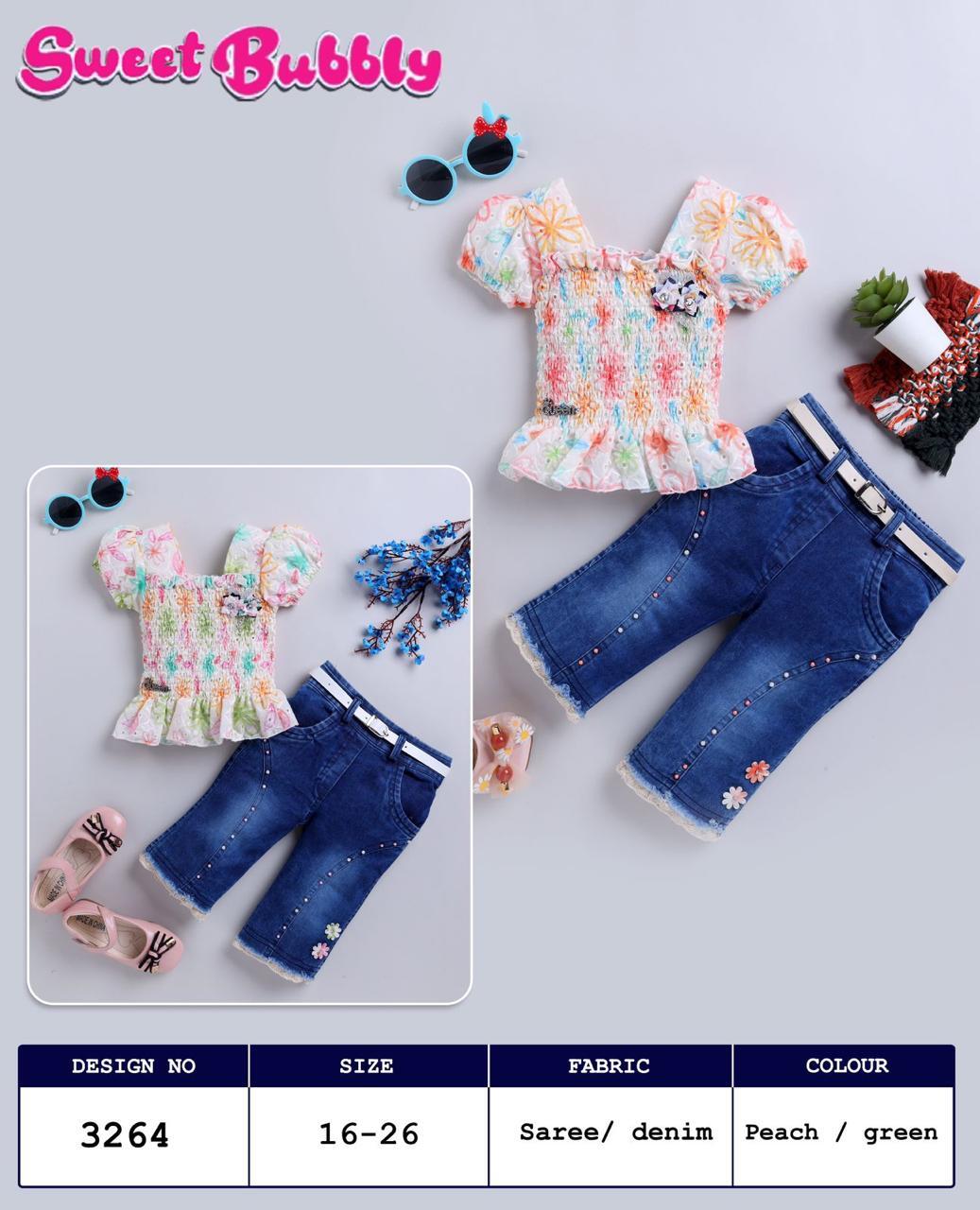 Different Available Girls Capri Set