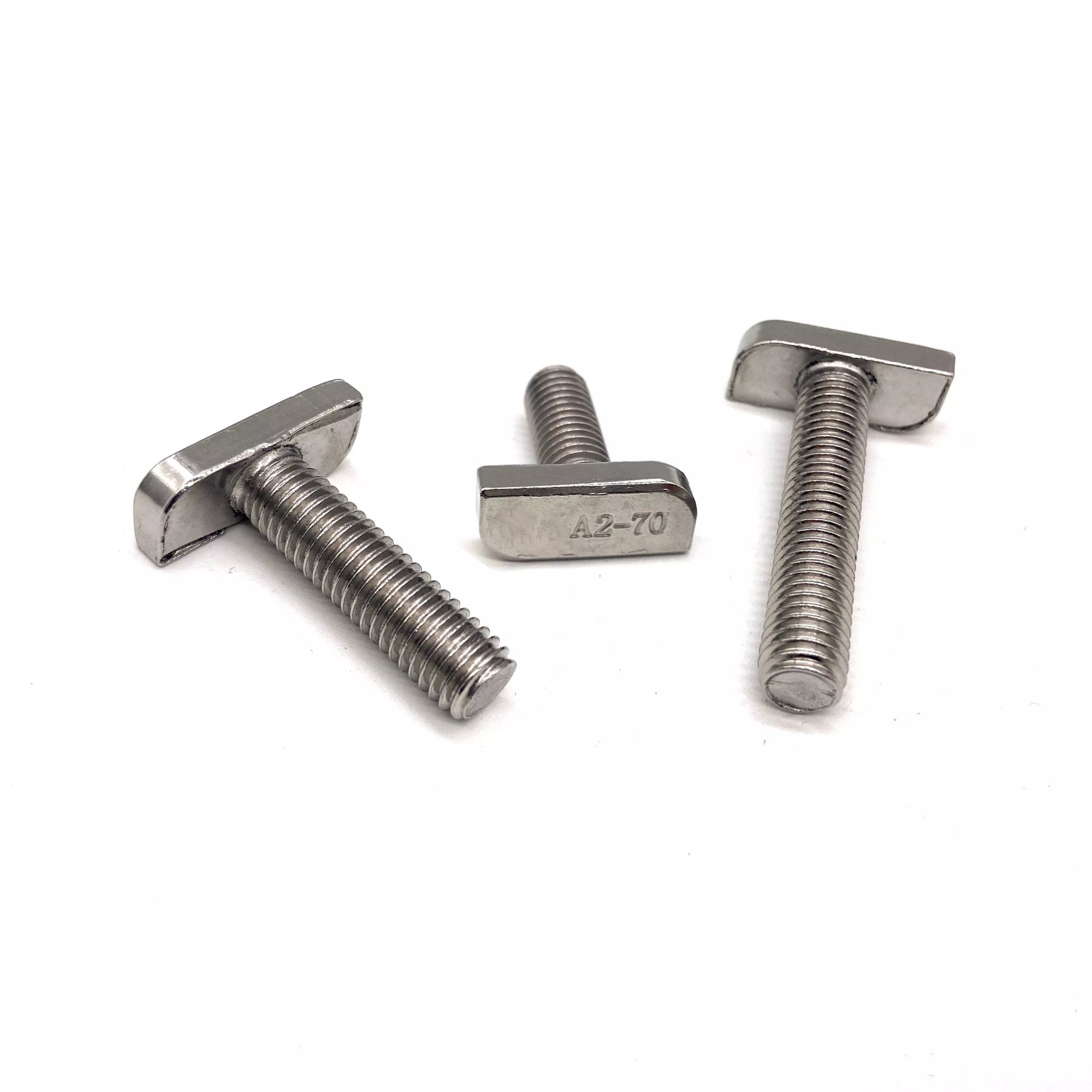 T Bolt - Standard Size, Silver Finish | Ideal For Industrial Applications