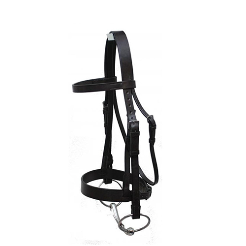 English Black Leather Diamante Bridle Application: Horse Riding