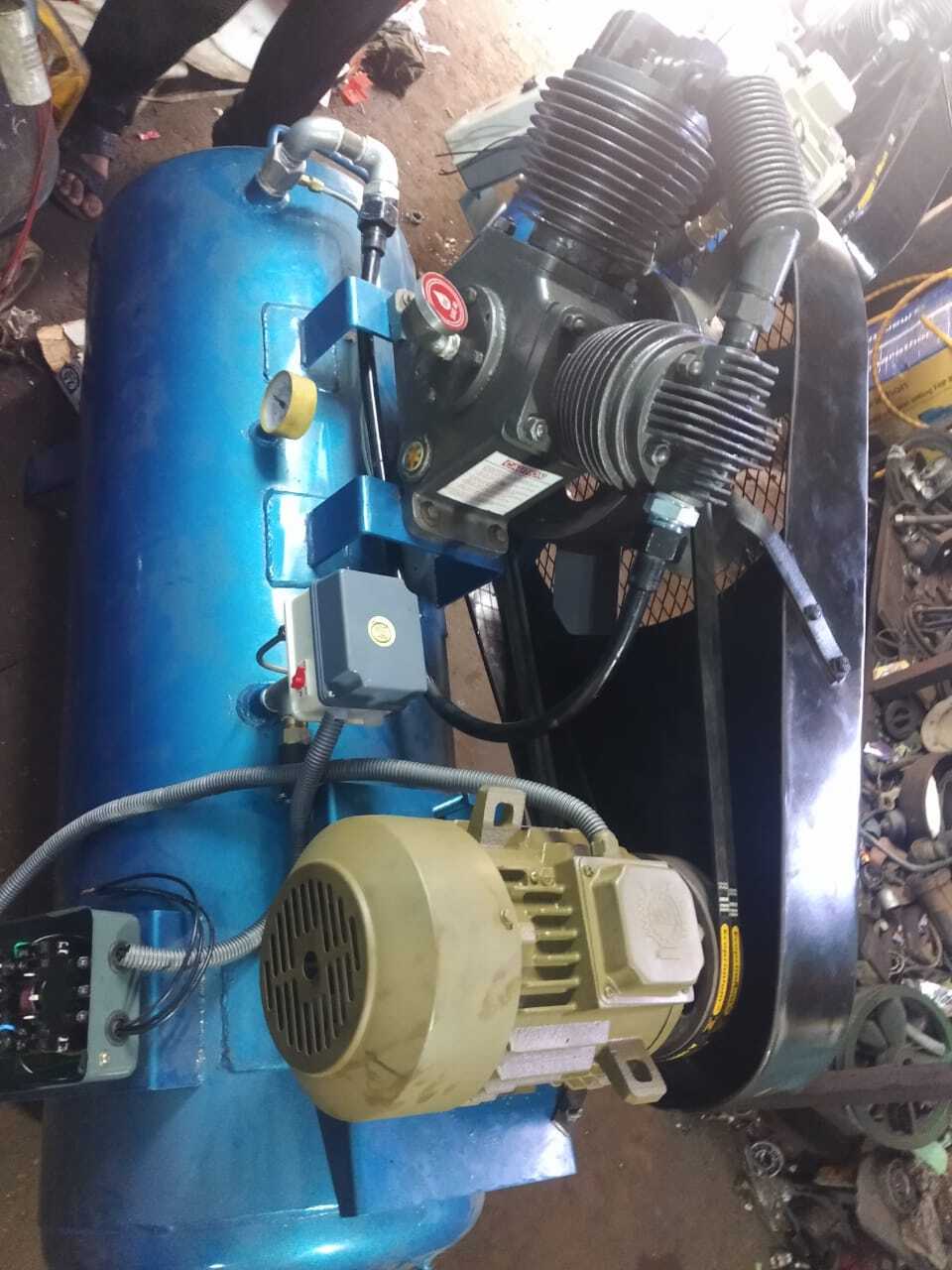 3hp Industrial Air Compressor - Color: Blue