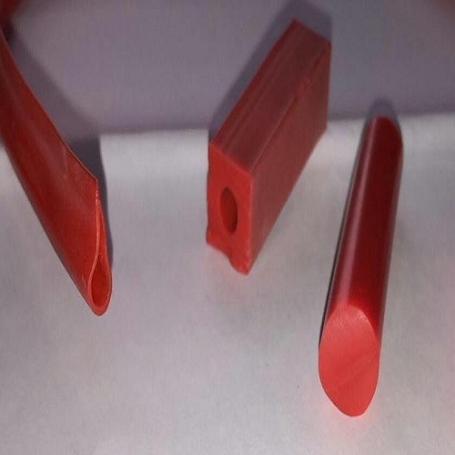Silicone Rubber Cords - Color: Red