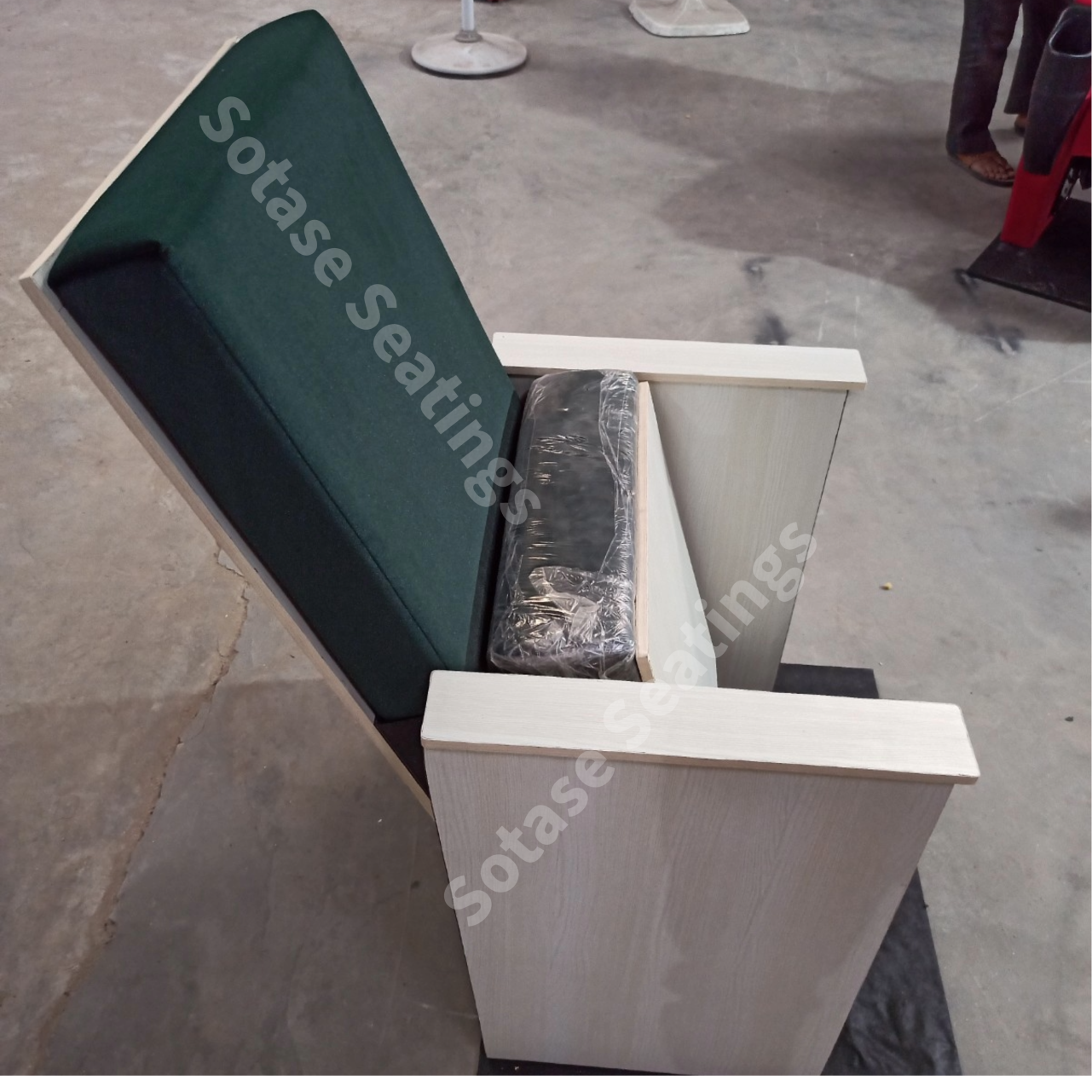 Sotase Institutional Chair Tip-up With Writing Pad