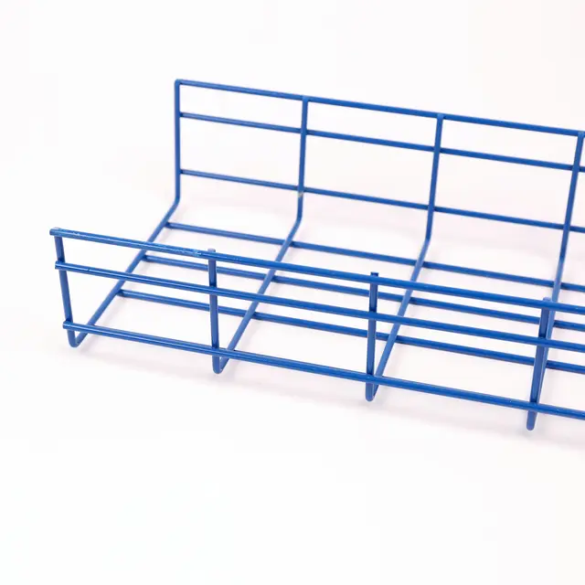 Wire Basket Cable Tray - Steel 1000x100x50mm, Powder Coated Finish, Lightweight And Versatile For Commercial And Industrial Applications