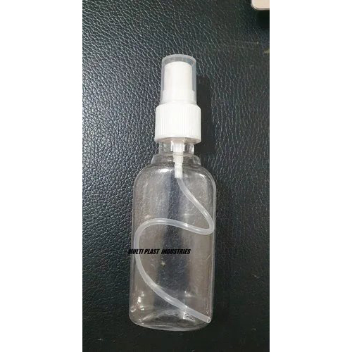 Sanitizer Spray Bottle - High-quality Plastic, Customizable Size & Color Options, Engrave For Personalization, Includes Warranty