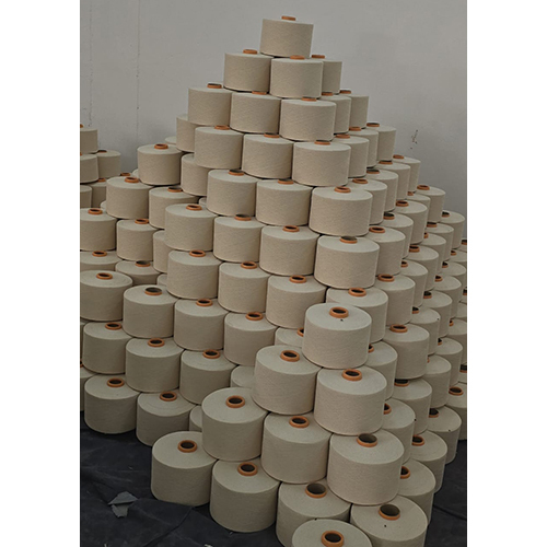 100% Pure Cotton Yarn - Light Weight, High Strength, Plain Character - Versatile White Yarn For All Stitching Projects