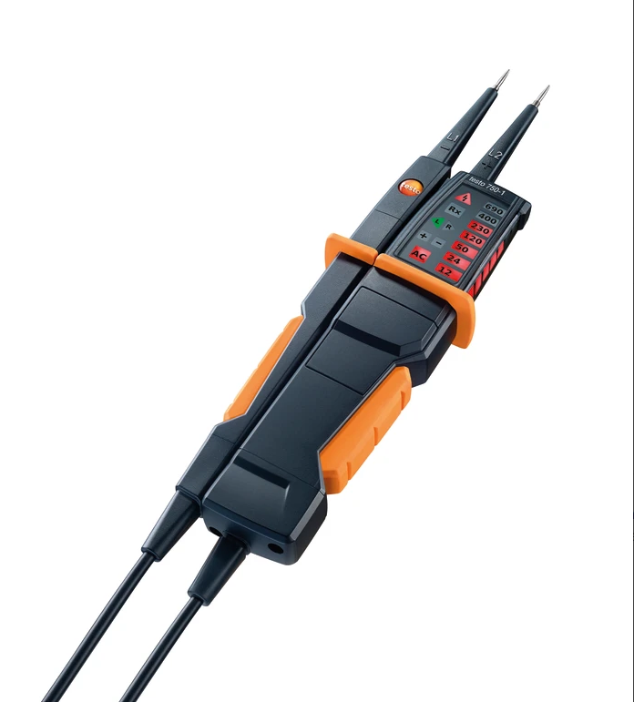 Voltage Tester - Stainless Steel Alloy, 270x65x35 Mm , Digital Display With Fibre-optic Voltage Indication