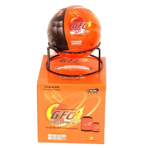 Gfo Abc Dry Powder Type Automatic Fire Ball - High-quality Plastic, Industrial Application, Warranty Included | Reliable Fire Safety Solution For Dealers And Distributors