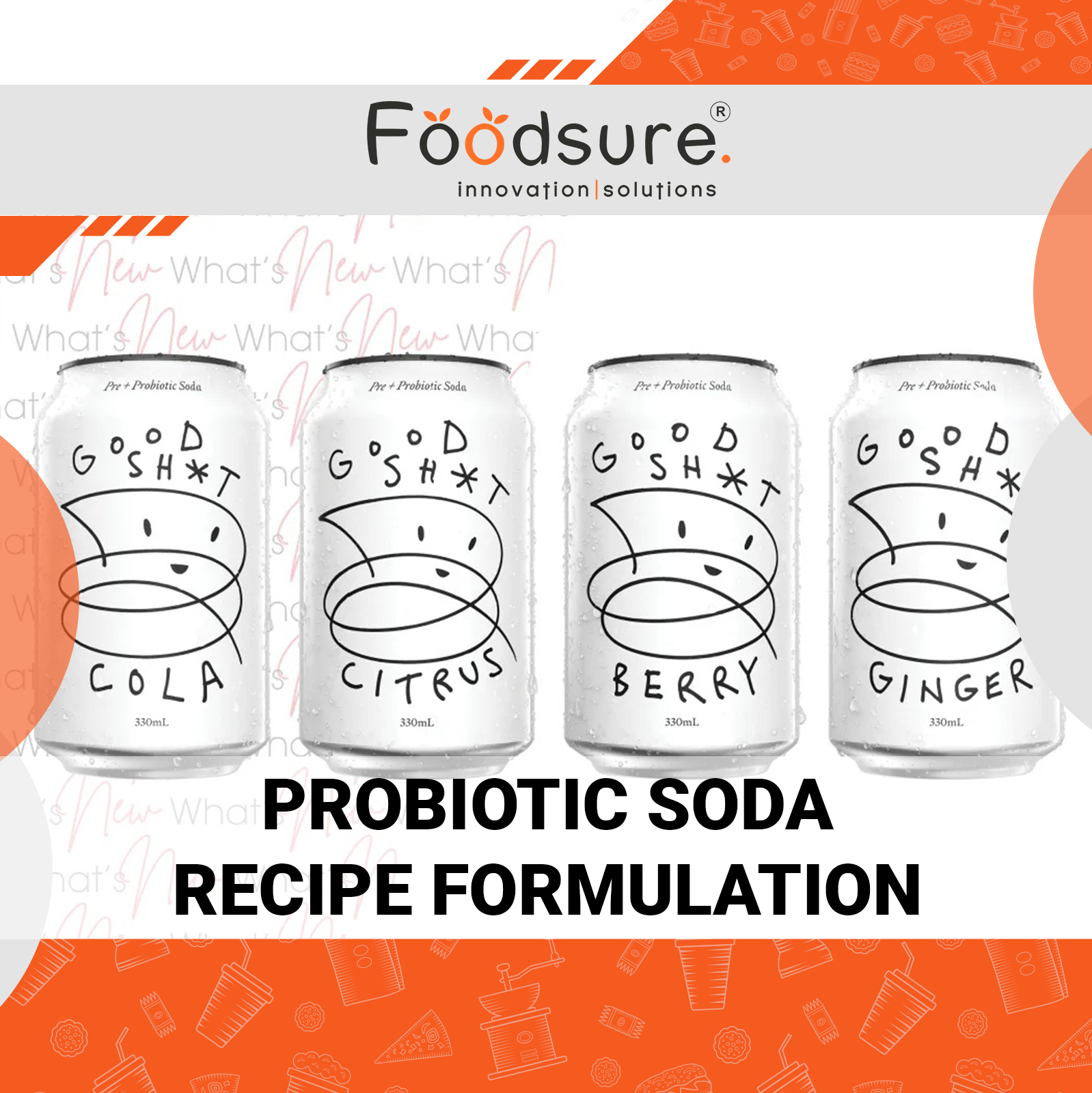 Probiotic Soda Recipe Formulation