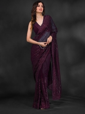 Ladies Designer Cotton Saree - Printed Pattern, Available in Various Colors | Warranty Included for Daily Wear Comfort