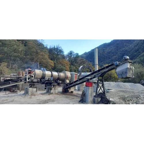 स्थिर एश्फाल्ट ड्रम मिक्स प्लांट