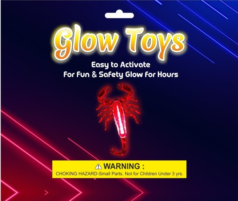 Glow Toy Insects Age Group: 3-4 Yrs