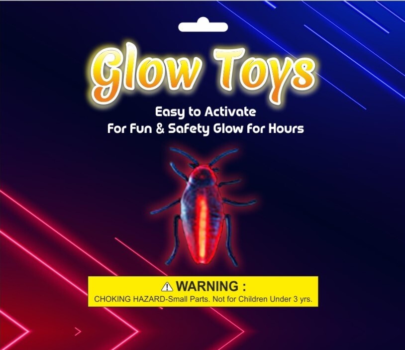 Glow Toy Insects Age Group: 3-4 Yrs