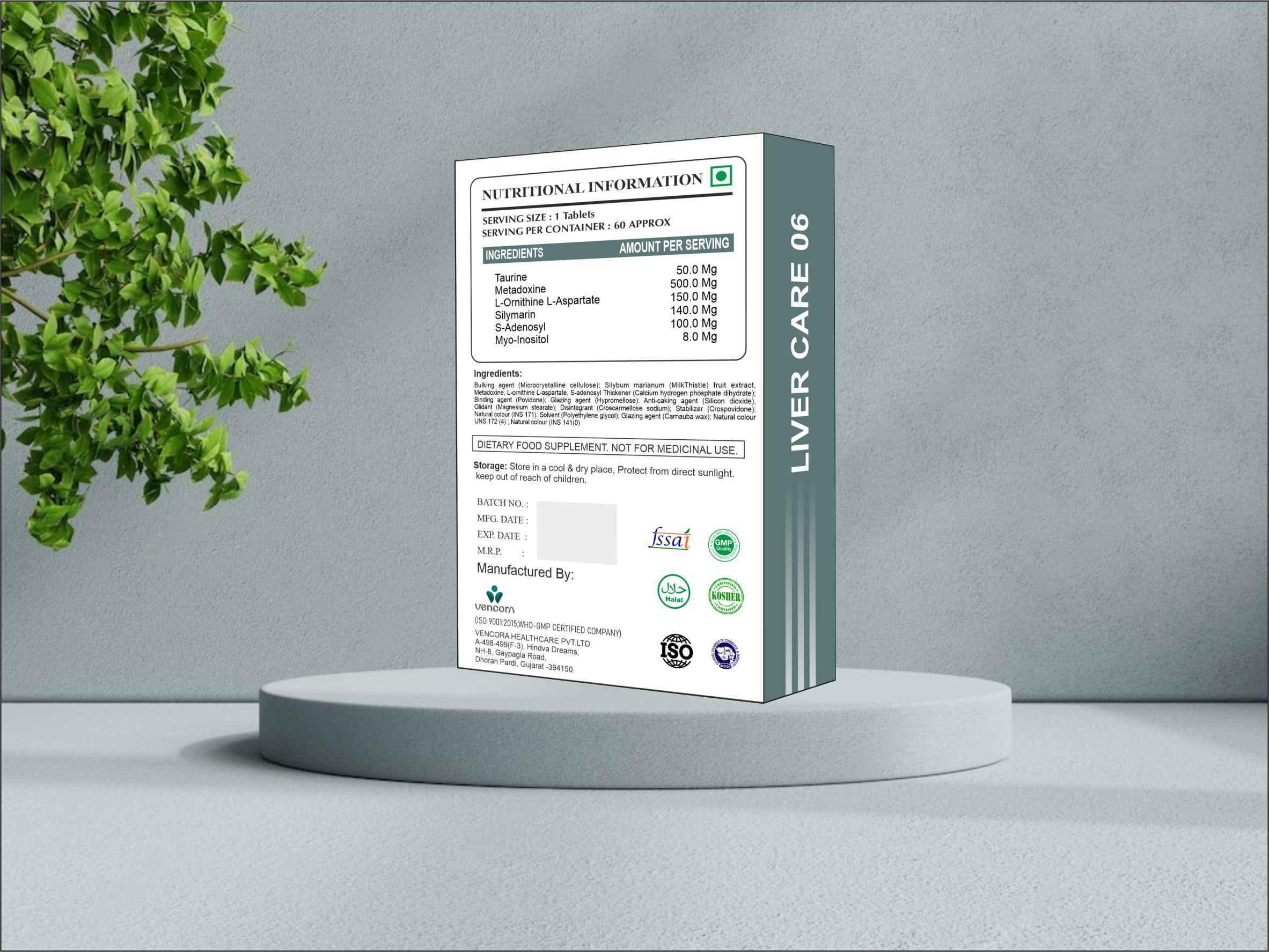 Liver Care Tablet -6 - Best Before: 36 Months