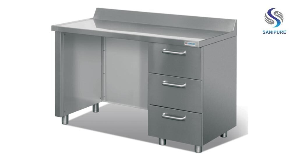 Cross Over Benches - Color: Stainless Steel