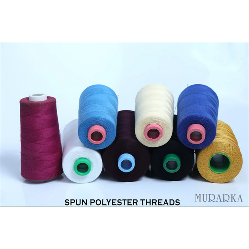 Spun Polyester Threads - Color: Different Available (600+ Colours)