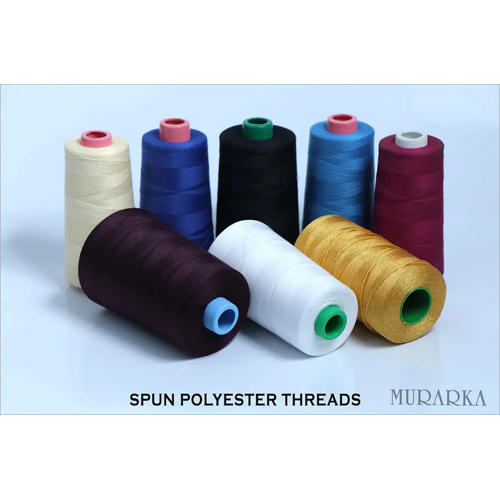Spun Polyester Threads - Color: Different Available (600+ Colours)