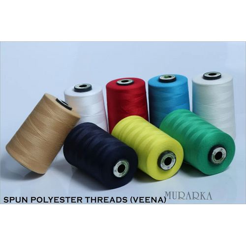 Veena Spun Polyester Threads - Color: Different Available