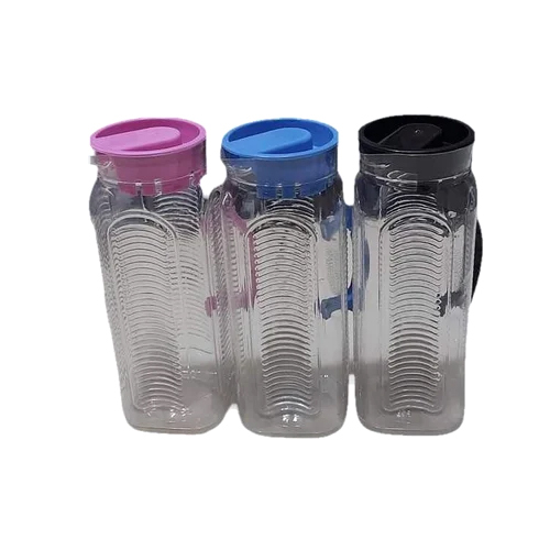 Plastic Water Jug - Medium Size, Glossy Finish | Available in Various Colors