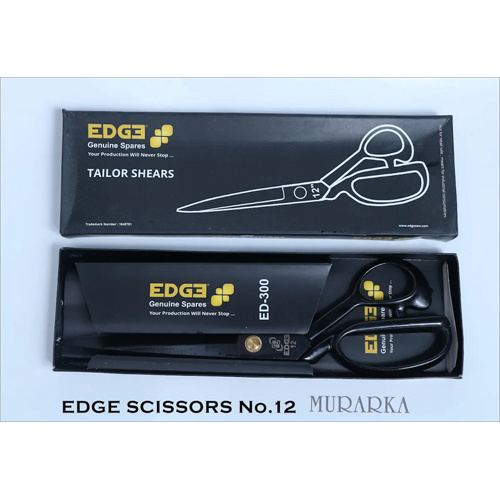 No 12 Edge Scissors Application: For Fabric Cutting