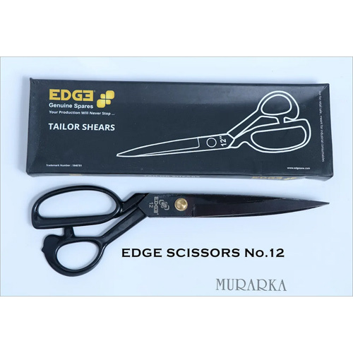 No 12 Edge Scissors Application: For Fabric Cutting