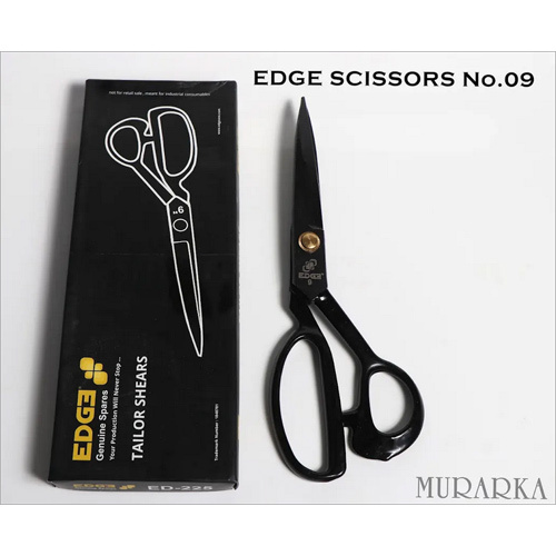 No 09 Edge Scissors - Application: For Fabric Cutting