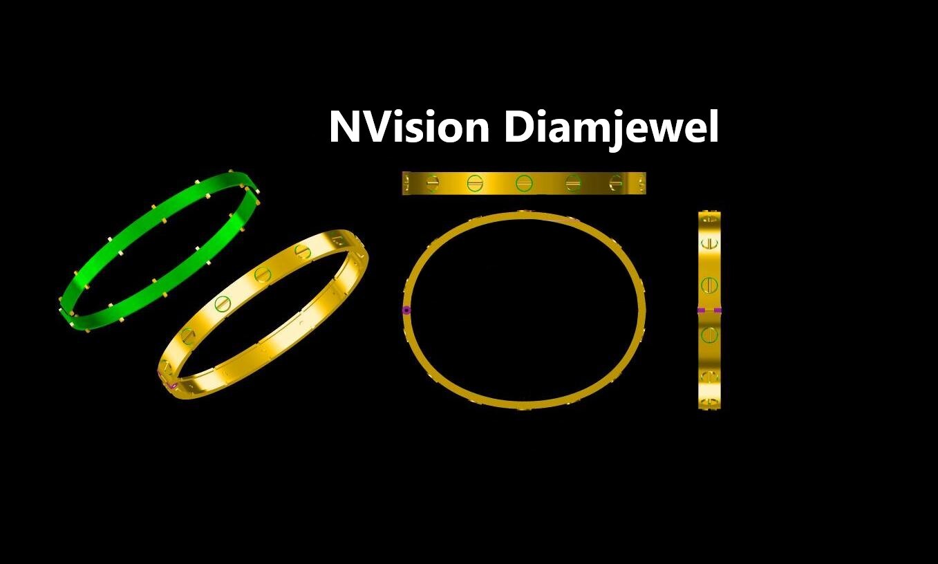 18kt Gold Classic Eternal Bond Luxury Screwa Bracelet