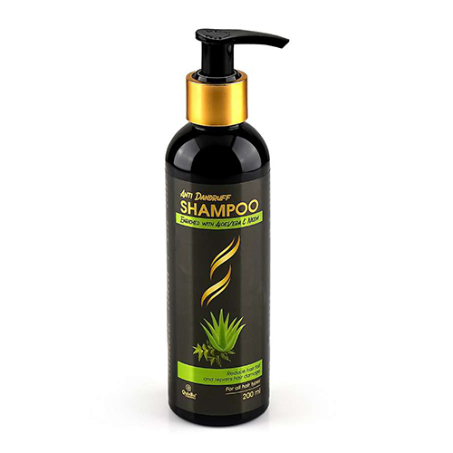 200ml Anti Dandruff Hair Shampoo - Gel Formulation, White Color | Nourishes Scalp, Targets Dandruff, Suitable for All Hair Types
