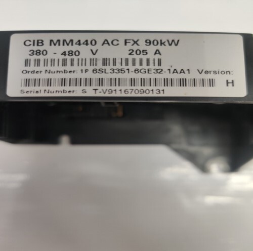 Siemens 6sl3351-6ge32-1aa1 Interface Control Board