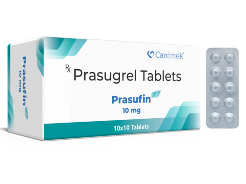 PRASUFIN TABLET - White to Off-White Tablet, 10 mg Prasugrel Hydrochloride, 99% Purity, Antiplatelet Medication