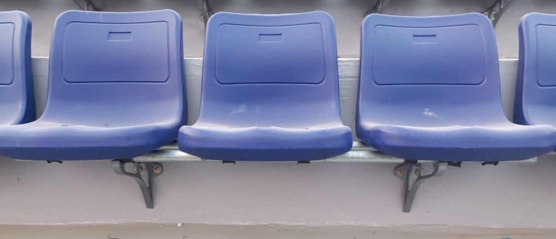 Wall Mounting Stadium Chair - Hdpe Blow Molding, Uv Resistant, Aluminum Die Casting | Comfortable, Durable, Easy To Install, Space-saving