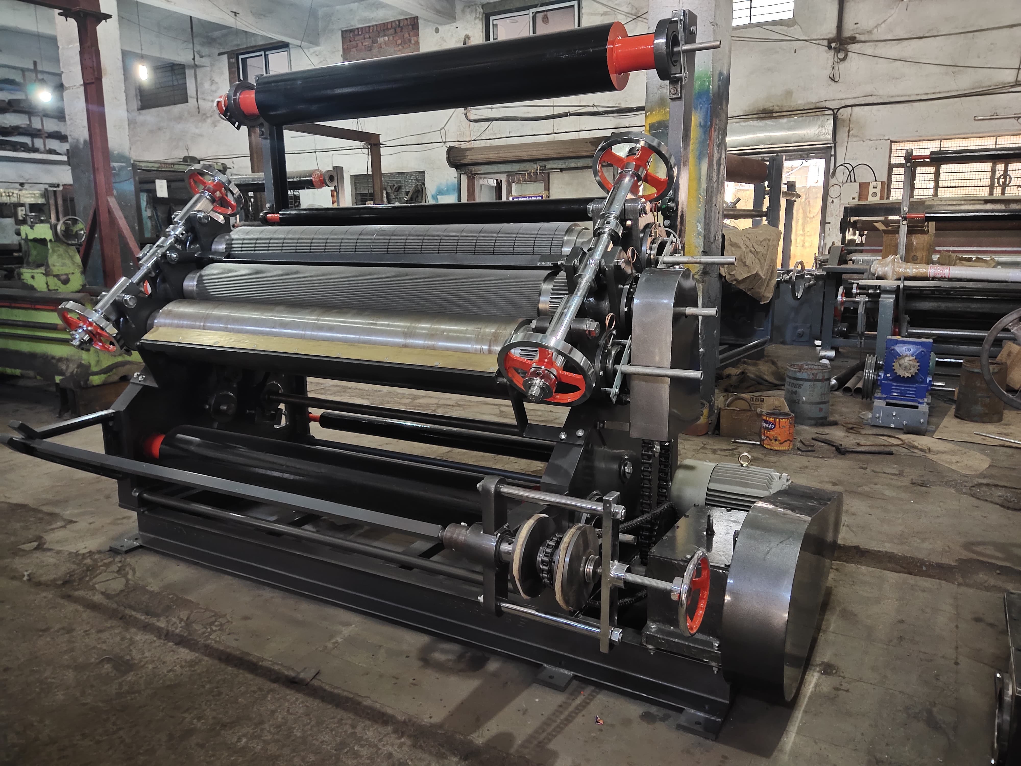 Corrugation Machine - Color: Green