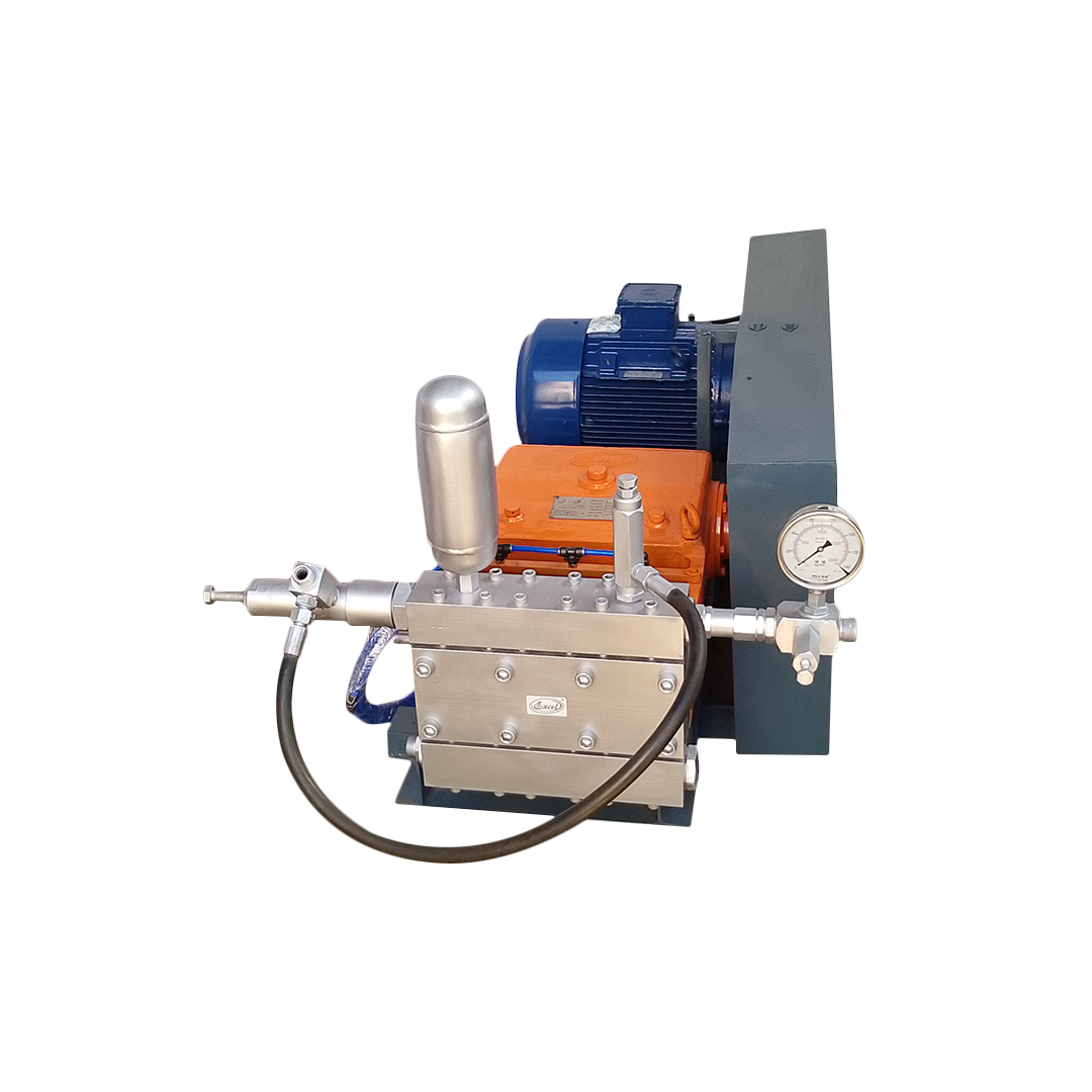 High-flow, High-pressure Stainless Steel Triplex Plunger Pump - 54 Inch Height, 72 Inch Length, 36 Inch Width | 150 To 240 Lpm Flow Rate, Durable Ptfe Seals, Ideal For Hydro-testing And Reverse Osmosis