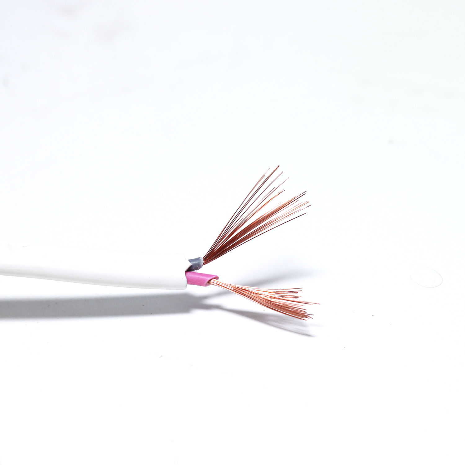 Flat Copper Speaker Binding Wire - 90 Meter Length | 11 Amp Rated Current, Best Pvc Insulation, Low Signal Distortion