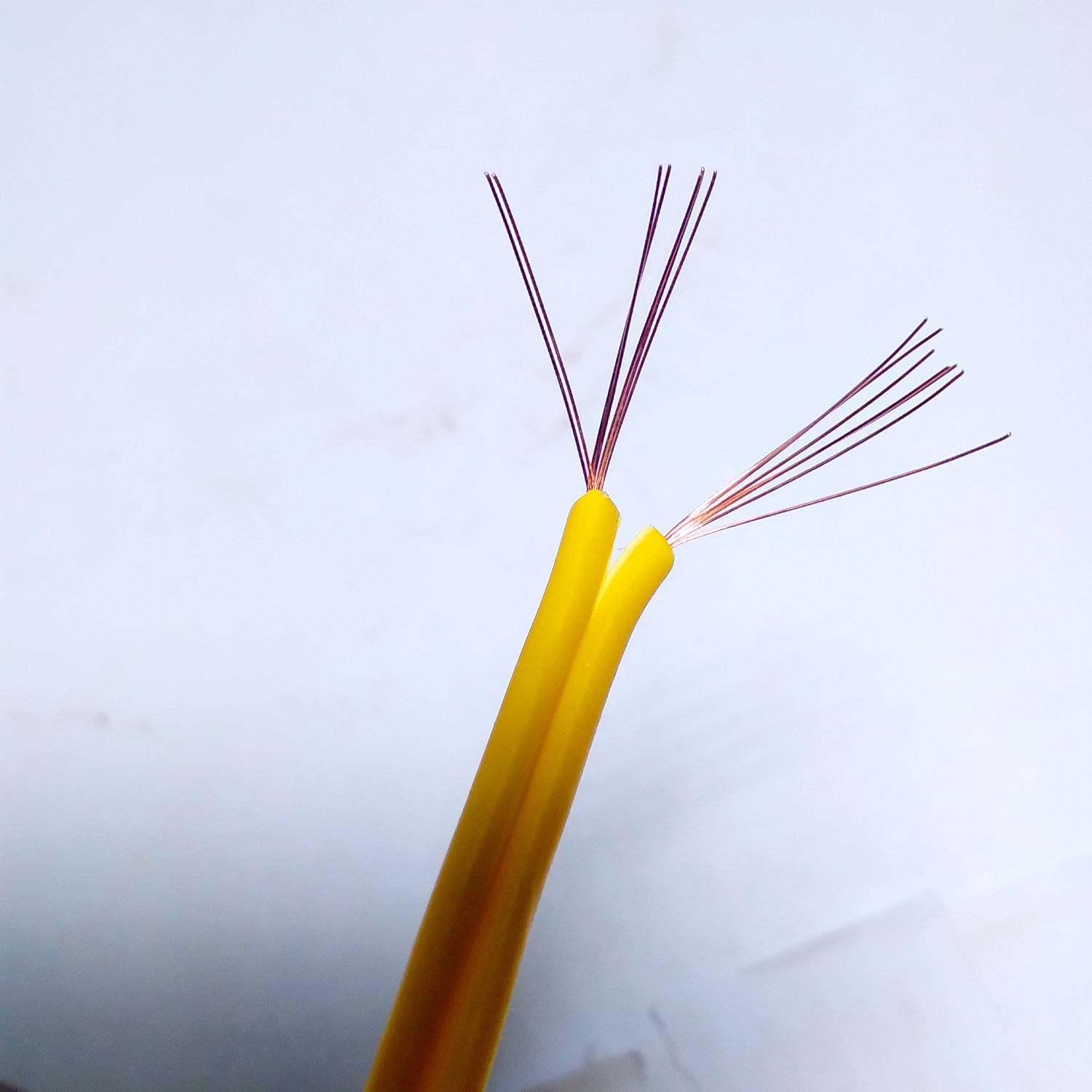 04-09 Parallel Flat Copper Wire 82 Mtr (White) - 82 Meter Length, Copper Conductor, Rated 11 Amp, 1100v Surge Voltage, Ideal For Industrial/domestic Use