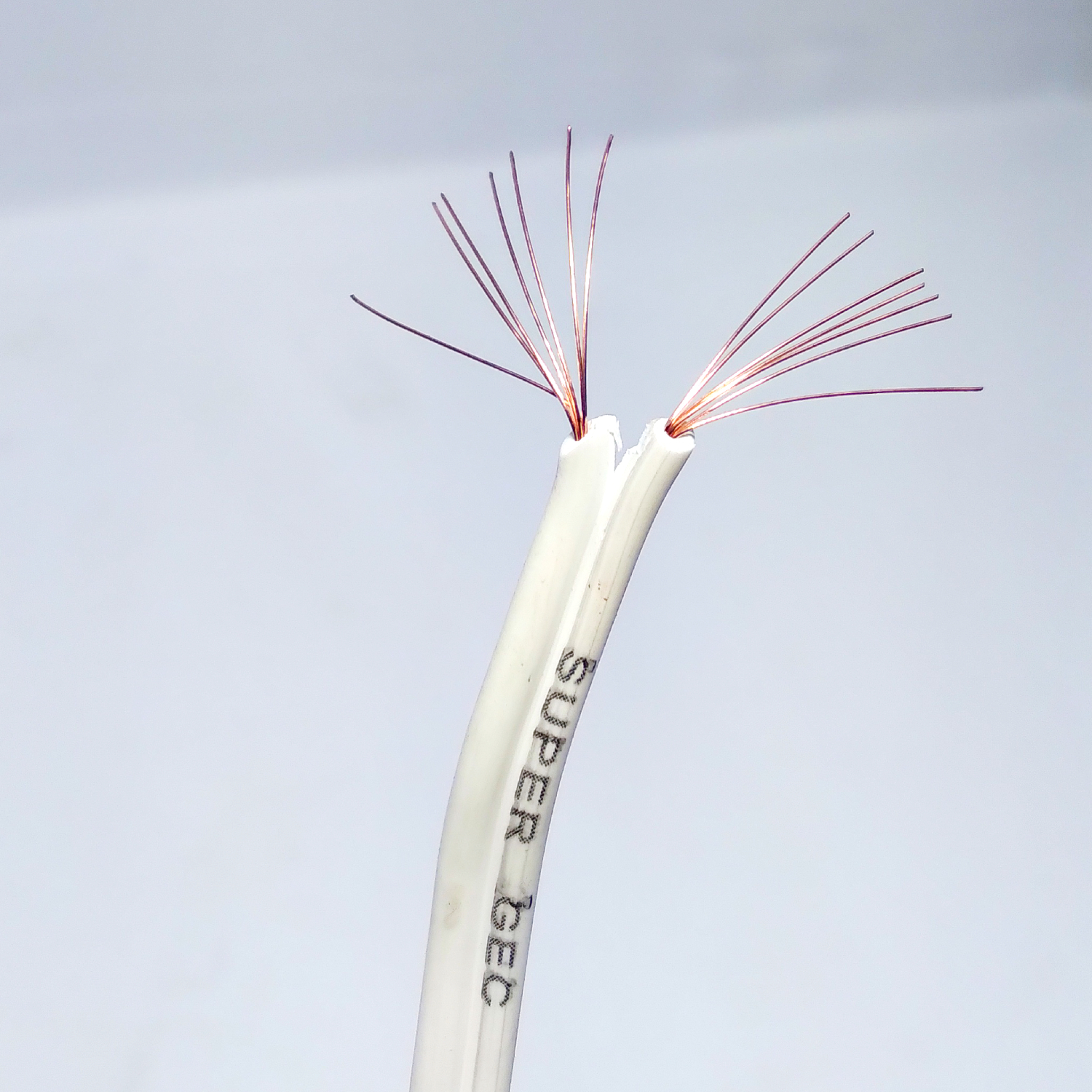 Parallel Flat Copper Speaker Binding Wire - 82 Meter Length, Best Pvc Insulation, Low Resistance For Reliable Audio Signal, Rated 11 Ampere