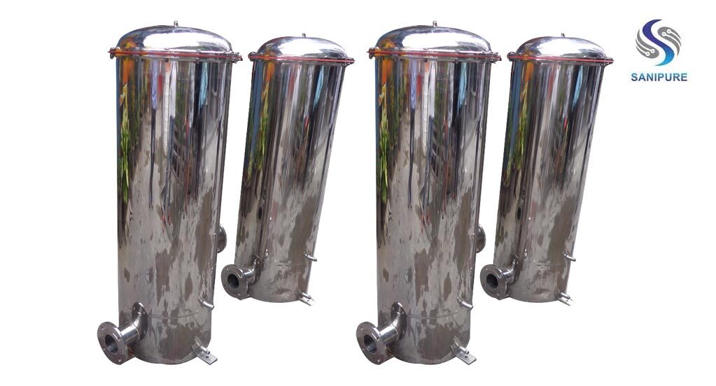 Filter Housing - Color: Stainless Steel
