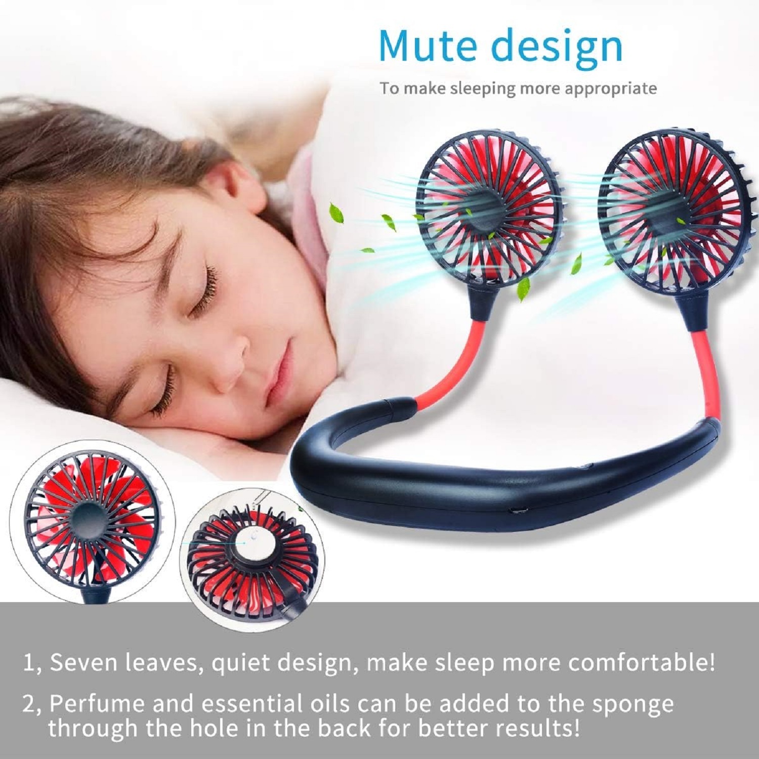 Portable \Neck Fan